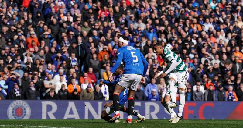 Adam Idah’s late goal not enough for Celtic as Rangers score last-gasp equaliser