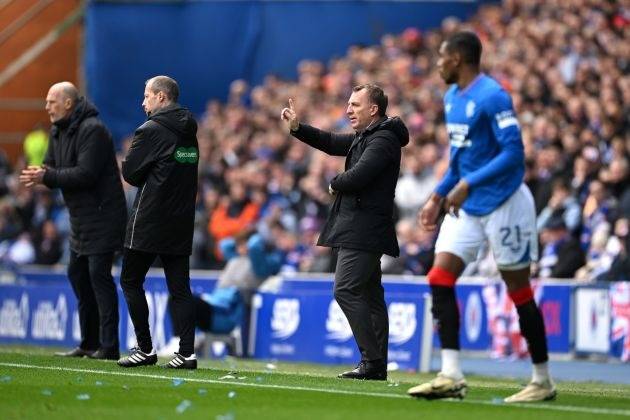 Brendan Rodgers critical of Rangers penalty but praises Celtic players