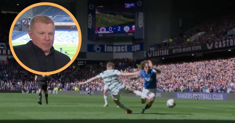 Neil Lennon Slams Rangers Star For Antics During Celtic Draw