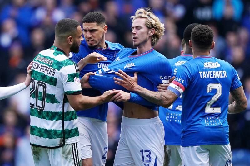 Philippe Clement will look at Rangers vs Celtic fracas clips