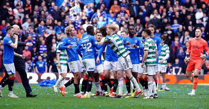 Rangers fight back to earn 3-3 draw with Celtic as title race explodes at Ibrox