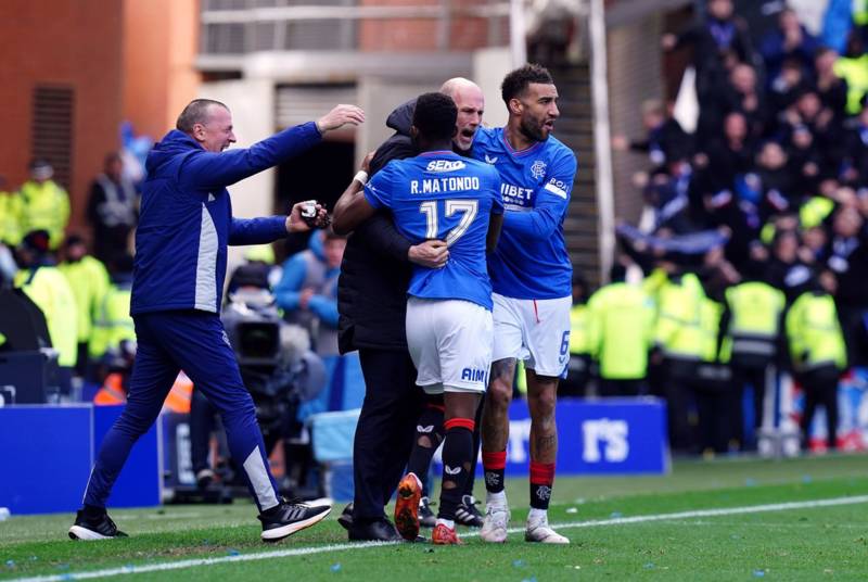 Rangers strike late to earn draw against Celtic in gripping O** F*** derby