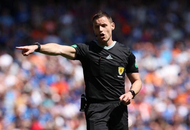 Steven McLean named as referee for Celtic’s clash with St Mirren