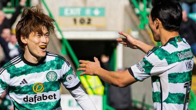 Celtic wear down St Mirren to stretch lead at top