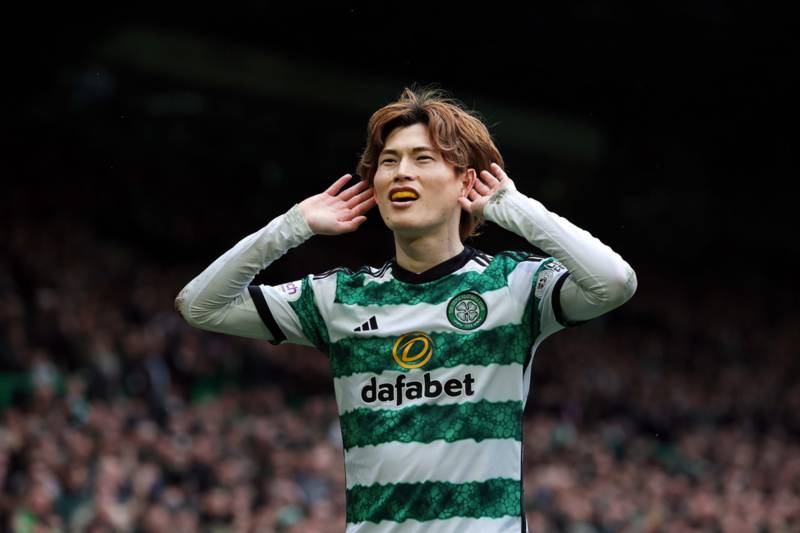 Kyogo Furuhashi’s powerful pledge to Celtic fans after goal vs St Mirren
