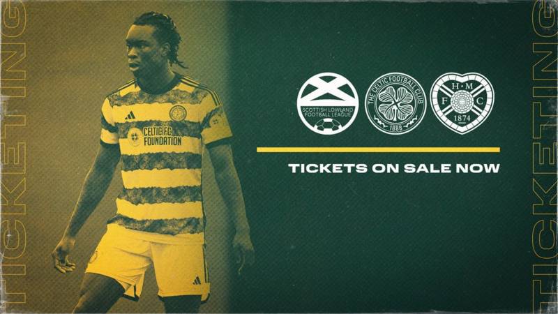 Celtic FC B v Hearts B – Tickets for the final home game of the season on sale now