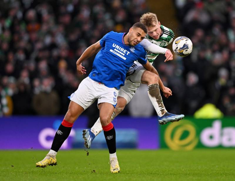 Cyriel Dessers makes strange Rangers claim as Celtic sit top of the league