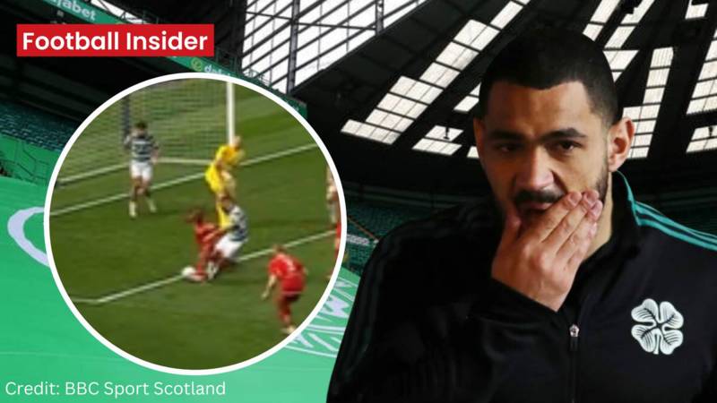 Celtic news: Pundit baffled as ‘strange’ footage emerges from Aberdeen clash