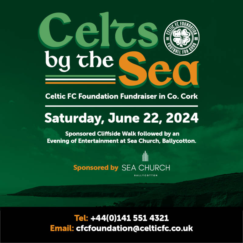 Celtic FC Foundation Return to Cork with Celts by the Sea 2024