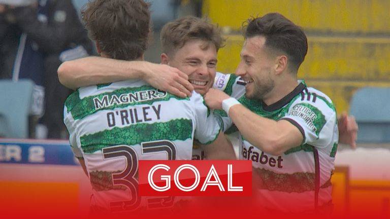 Celtic double their lead with Forrest’s second of the game