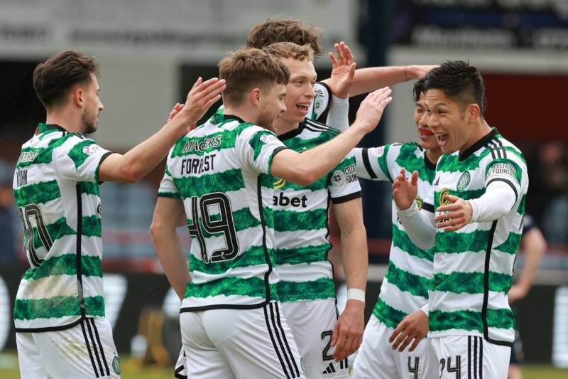 Dundee 1 Celtic 2: Forrest hits double on first start in five months