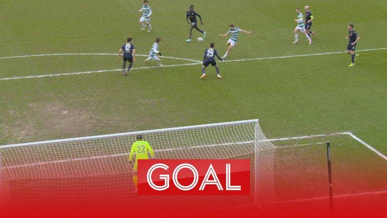 ‘That was perfection!’ | Forrest gives Celtic the lead with brilliant volley
