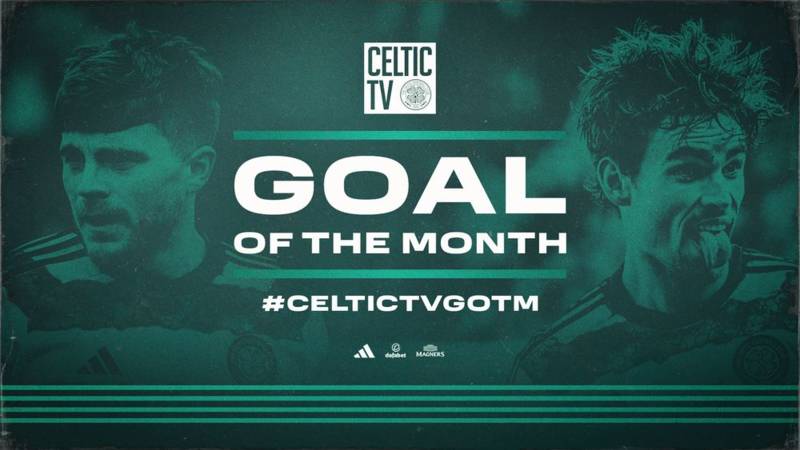 Vote now for Celtic TVs April Goal of the Month award