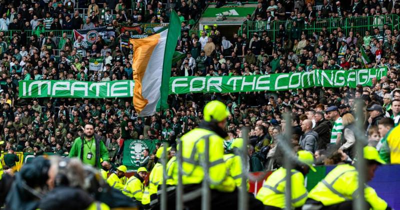 Green Brigade in five-word Celtic banner message to Rangers ahead of ‘the fight’