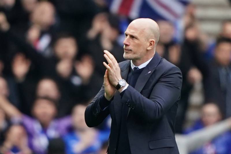 Rangers manager bites back at Celtic boss’ ‘have fun’ jibe