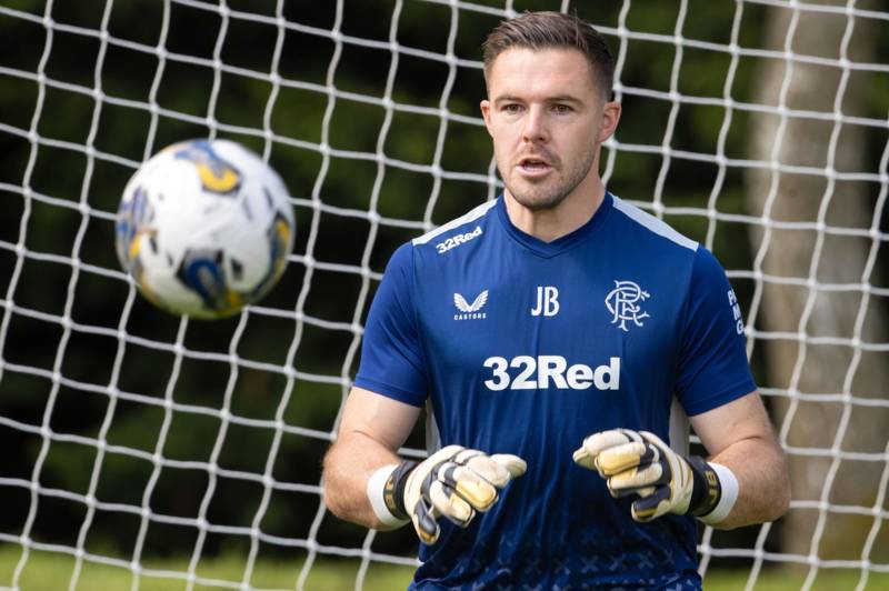 Rangers keeper Jack Butland fires message to Celtic and addresses spat with supporter caught on camera