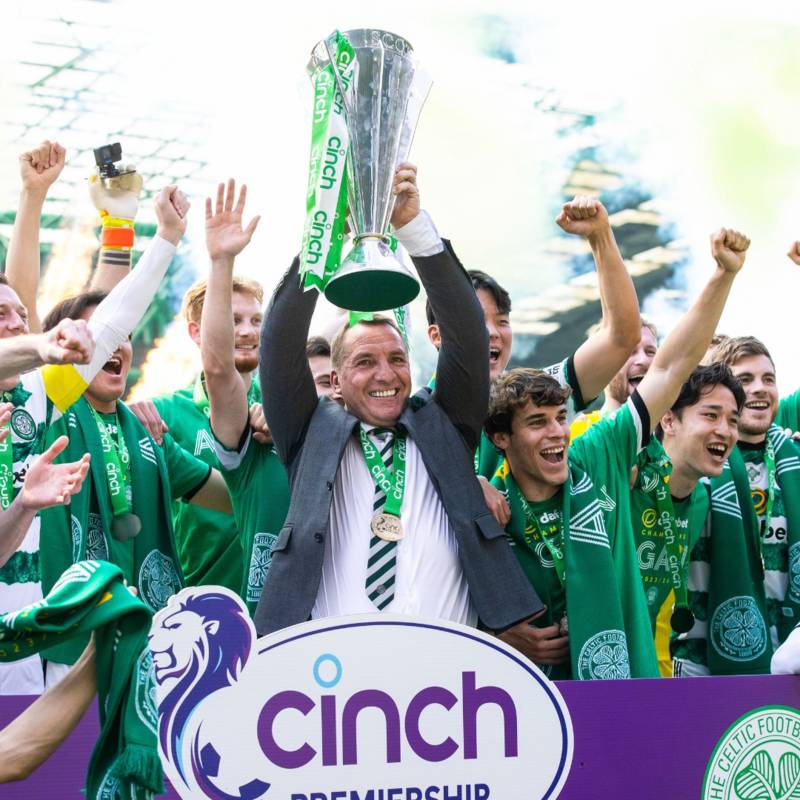 Brendan Rodgers to carry SPFL trophy on to pitch before Legends Match