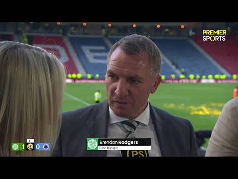 Celtic’s Brendan Rodgers speaks after Scottish Cup final win over ...