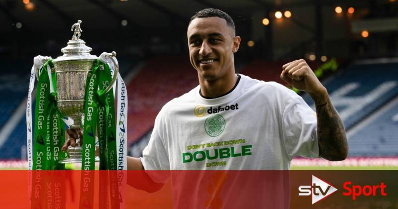 ‘He’s been absolutely immense’: Brendan Rodgers hails Celtic cup hero Adam Idah