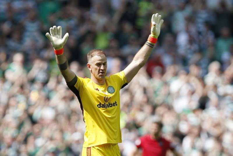 Joe Hart Goes Out On a High As Celtic Do The Double