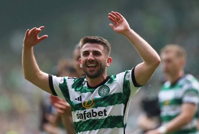Watch: Greg Taylor Walks Away From Interview To Savour Special Celtic Scenes