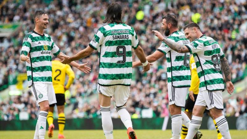 Celts are singing in the rain as Legends win Foundation Charity Match