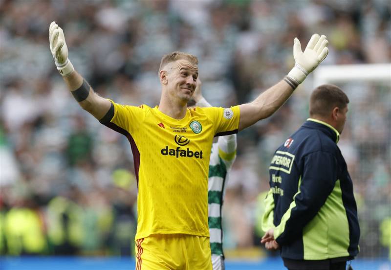 There Is An Argument That Celtic’s Joe Hart Has Had A Better Season Than Jack Butland.