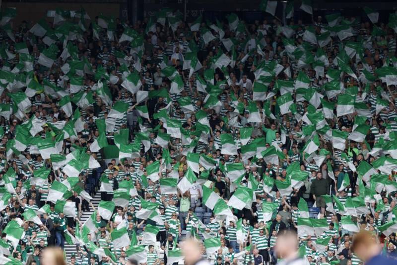 UFC Star Parties in Celtic End at Hampden