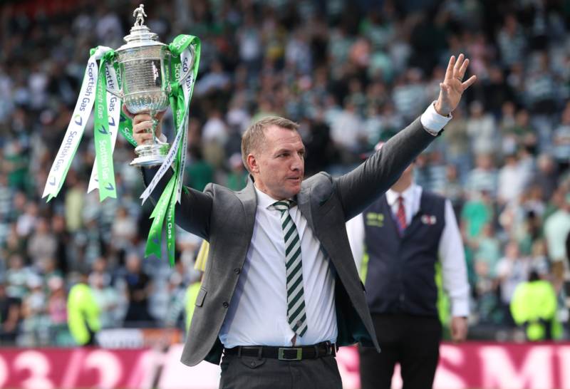 Watch Brendan Rodgers’ Saturday night on-the-mic address to celebrating Bhoys fans at Celtic Park
