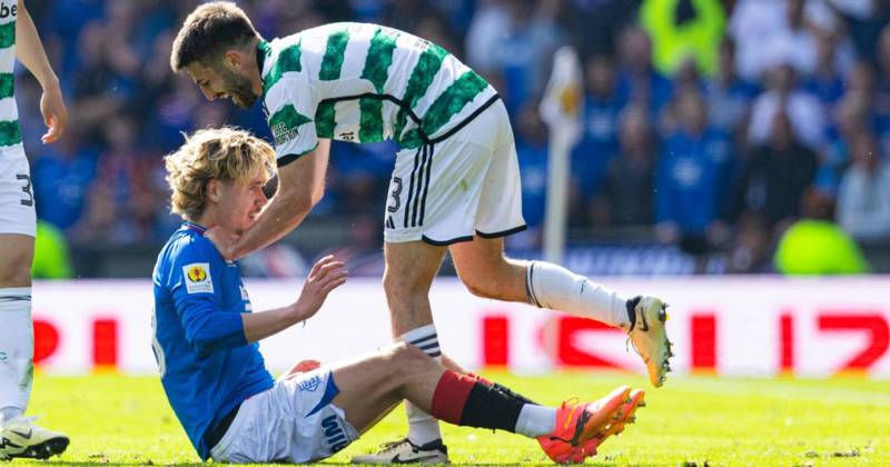 Greg Taylor opens up on Todd Cantwell spat as Rangers star ‘said things Celtic man didn’t like’