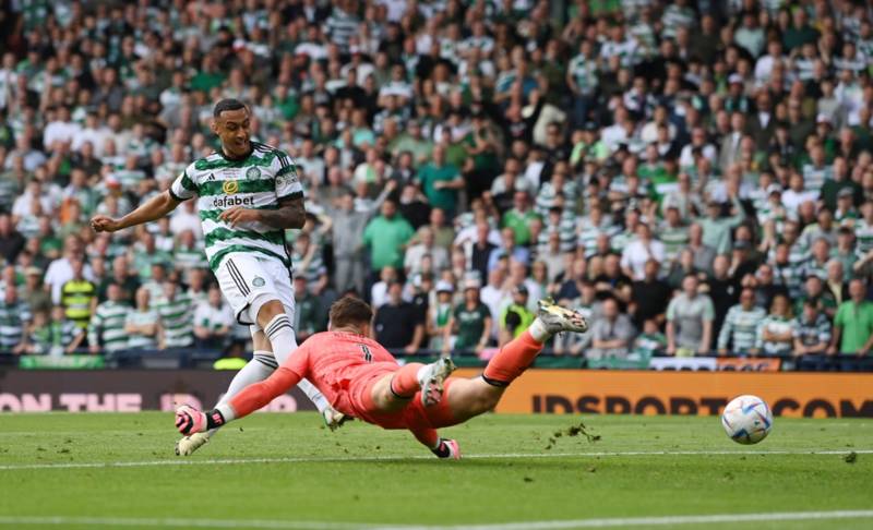 ‘Growing up supporting Celtic’… Adam Idah shares what it instantly felt like scoring vs Rangers