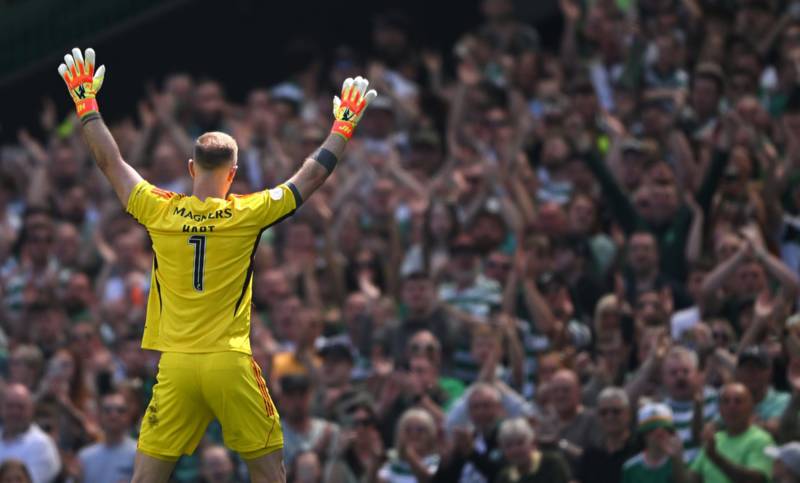 “He’s done that at Celtic”. Jeff Stelling and Andy Townsend sum up Joe Hart’s Parkhead career