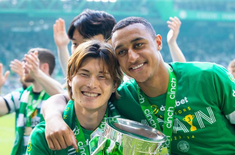 Kyogo gives verdict on possible Celtic return for Adam Idah
