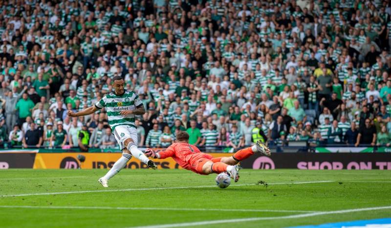 Video: Scottish Cup share incredible Celtic end scenes after Idah goal