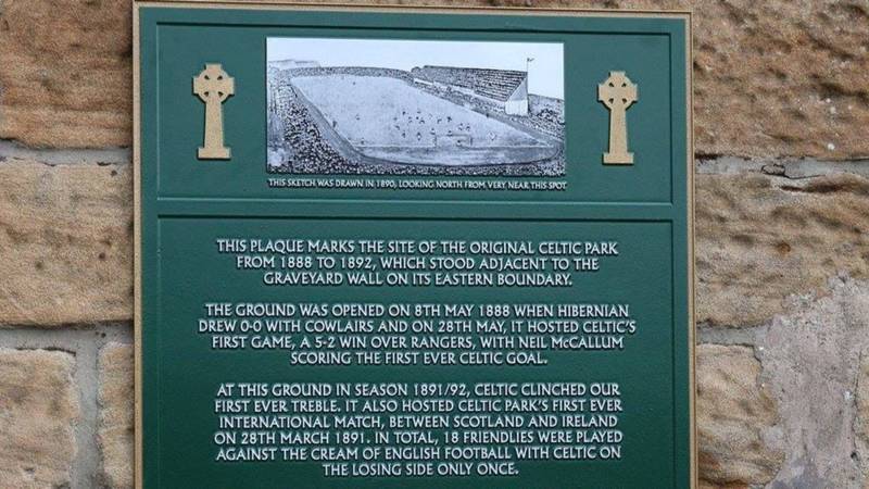 136 years ago today – Celtic’s first ever game