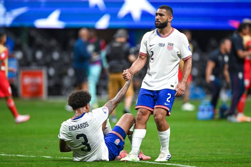 ‘Whatever the lowest grade is…’ – Celtic defender Cameron Carter-Vickers slammed after latest USA display