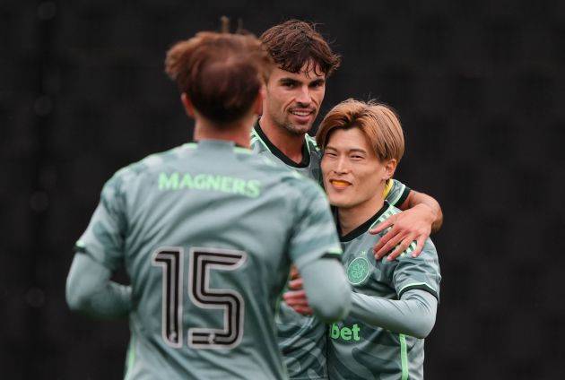 Video: Kyogo voices frustrations over getting only 3 goals in Celtic pre-season friendly