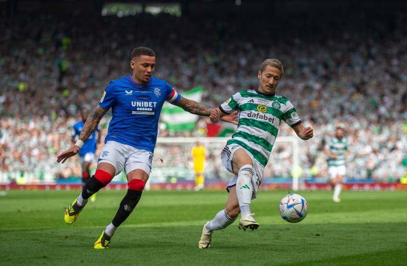 Daizen Meada, Celtic’s second striker until Adam Idah shows up