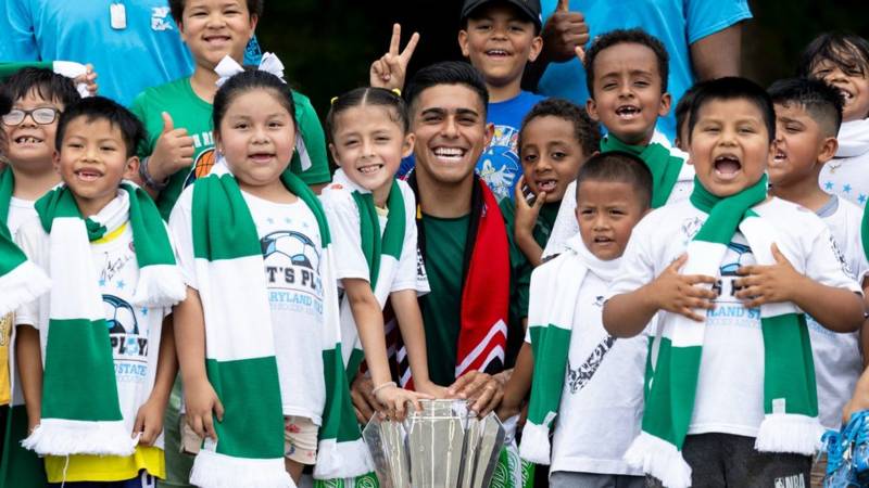 Celtic join forces with US Soccer Programme to give local kids a day to remember