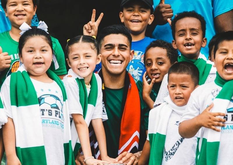 Celtic team up with US Soccer Programme to give local kids a special day