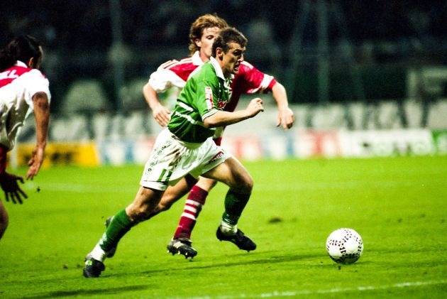 Things started to happen when Lubomir Moravcik signed for Saint Etienne
