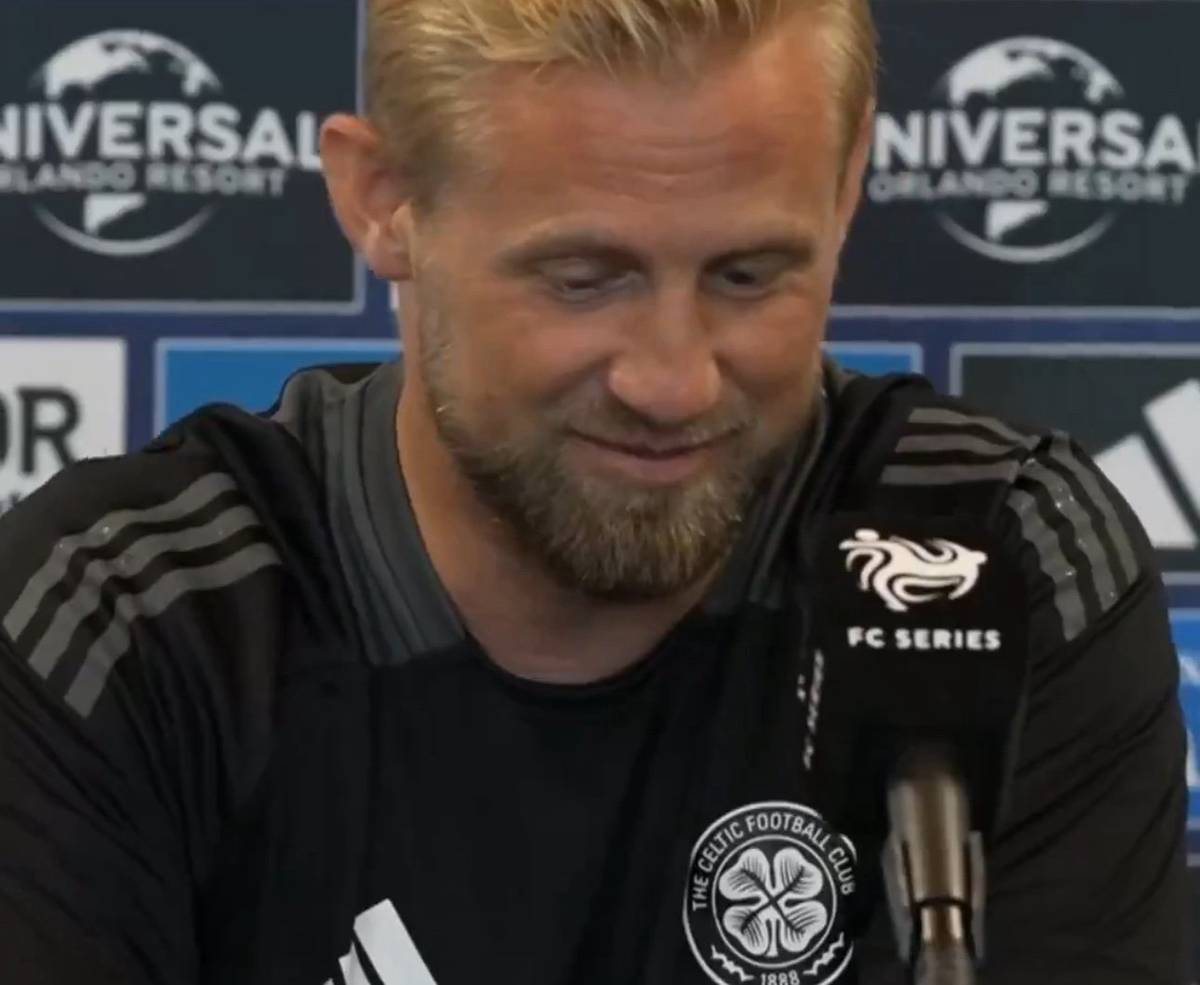 Watch: Buzzing Kasper Schmeichel Can’t Hide His Celtic Delight - Celts ...