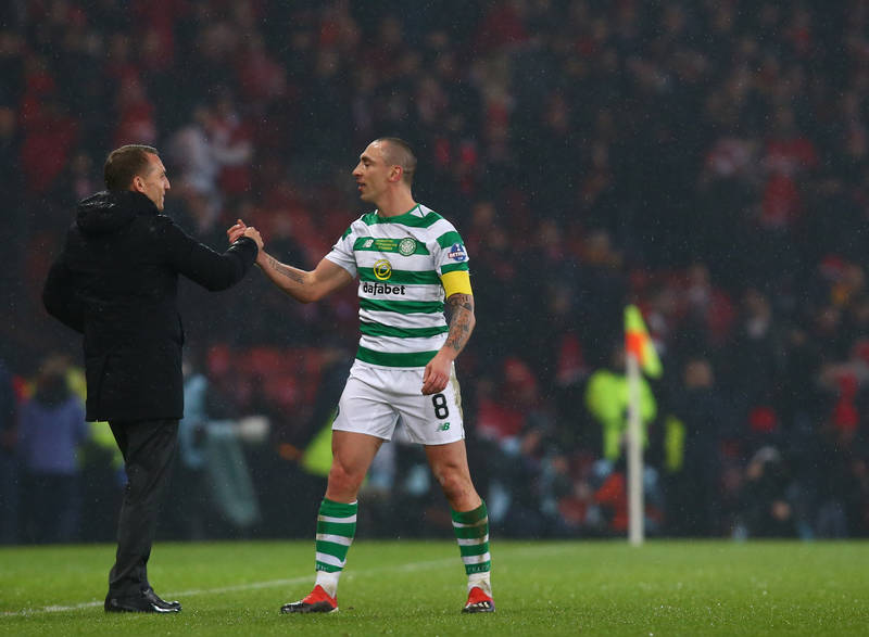 Scott Brown hits out at Celtic Park after playing on ‘proper pitch’