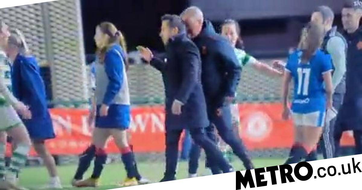 Celtic women’s boss Fran Alonso is headbutted and called ‘a little rat