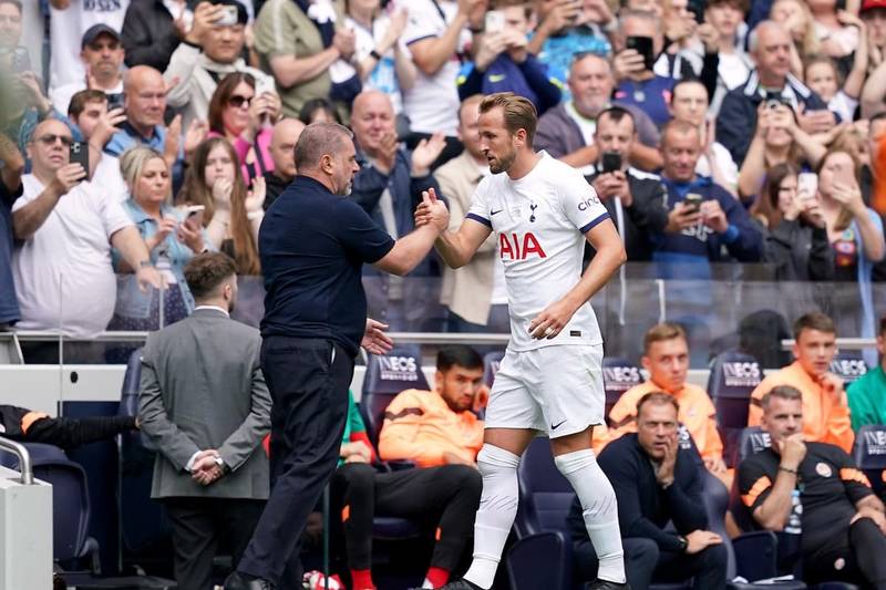 Ange Postecoglou breaks silence on Harry Kane Spurs exit as ex-Celtic boss reveals Bayern deal ‘imminent’