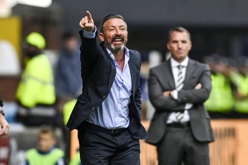Derek McInnes levels accusation at Celtic players as Kilmarnock boss reacts to late penalty escape