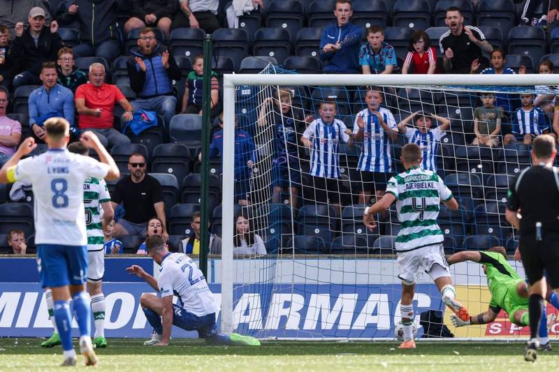 Celtic aura diminished as superb Kilmarnock asphyxiate Brendan Rodgers’ treble hopes