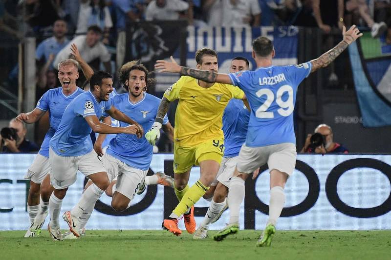Crazy end to Lazio v Atletico Madrid as goalkeeper scores dramatic equaliser to have big implications on Celtic’s group