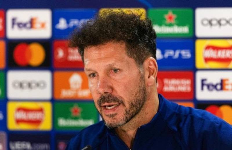 What Diego Simeone said about Celtic as Atletico Madrid defend strip tribute to controversial 1974 clash
