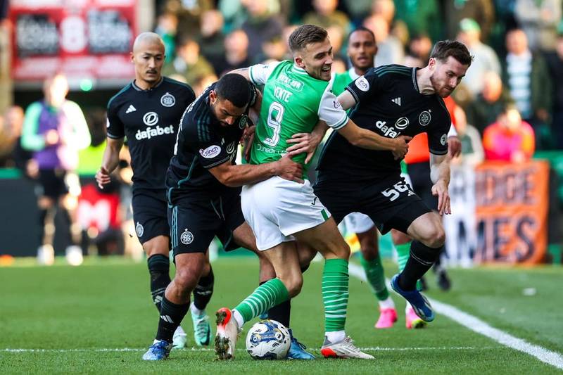 Hibs succeed against Celtic where they failed against Rangers but tiredness a factor for Brendan Rodgers side